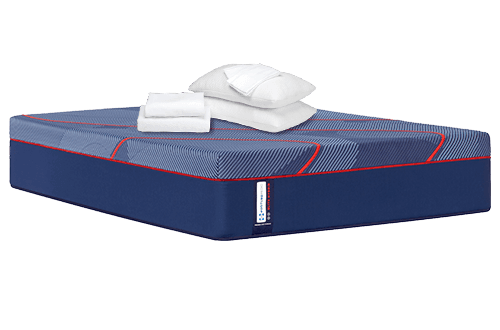 Posturepedic Elite Hybrid mattress with Sealy Sleep Bundle on top